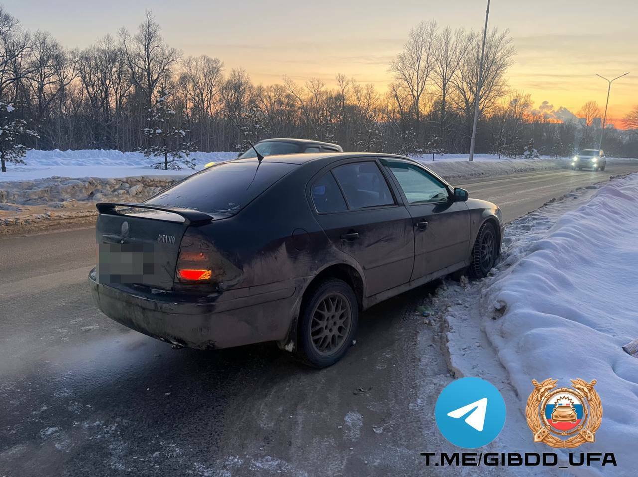 В Уфе после наезда госпитализирован ребёнок