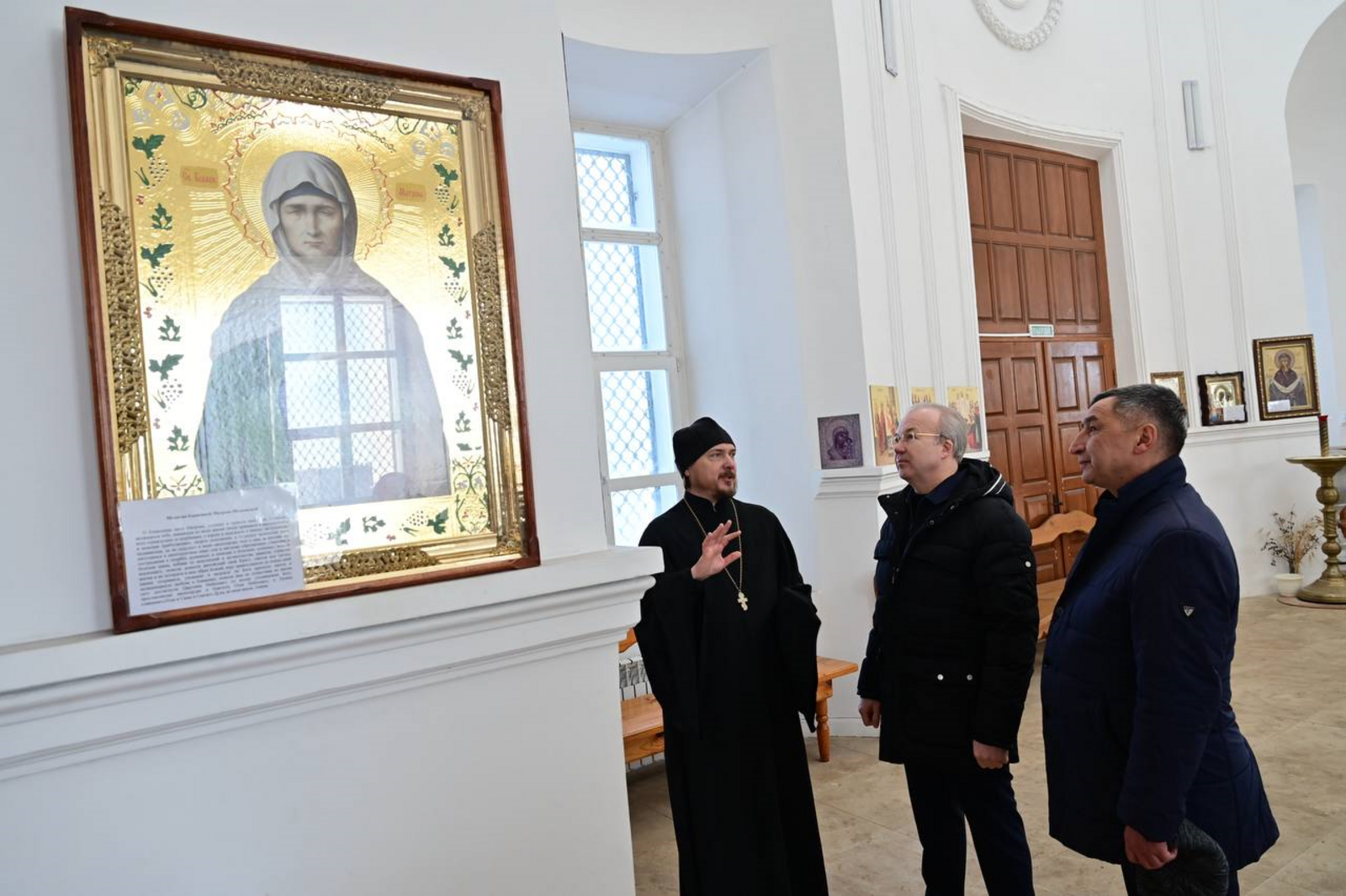 Андрей Назаров начал поездку по Зилаирскому району с посещения храма