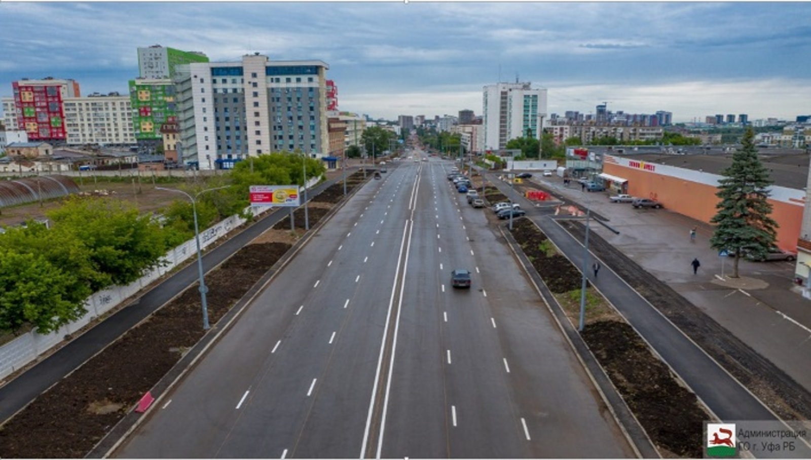 Улицу Комсомольскую в Уфе полностью откроют 1 сентября