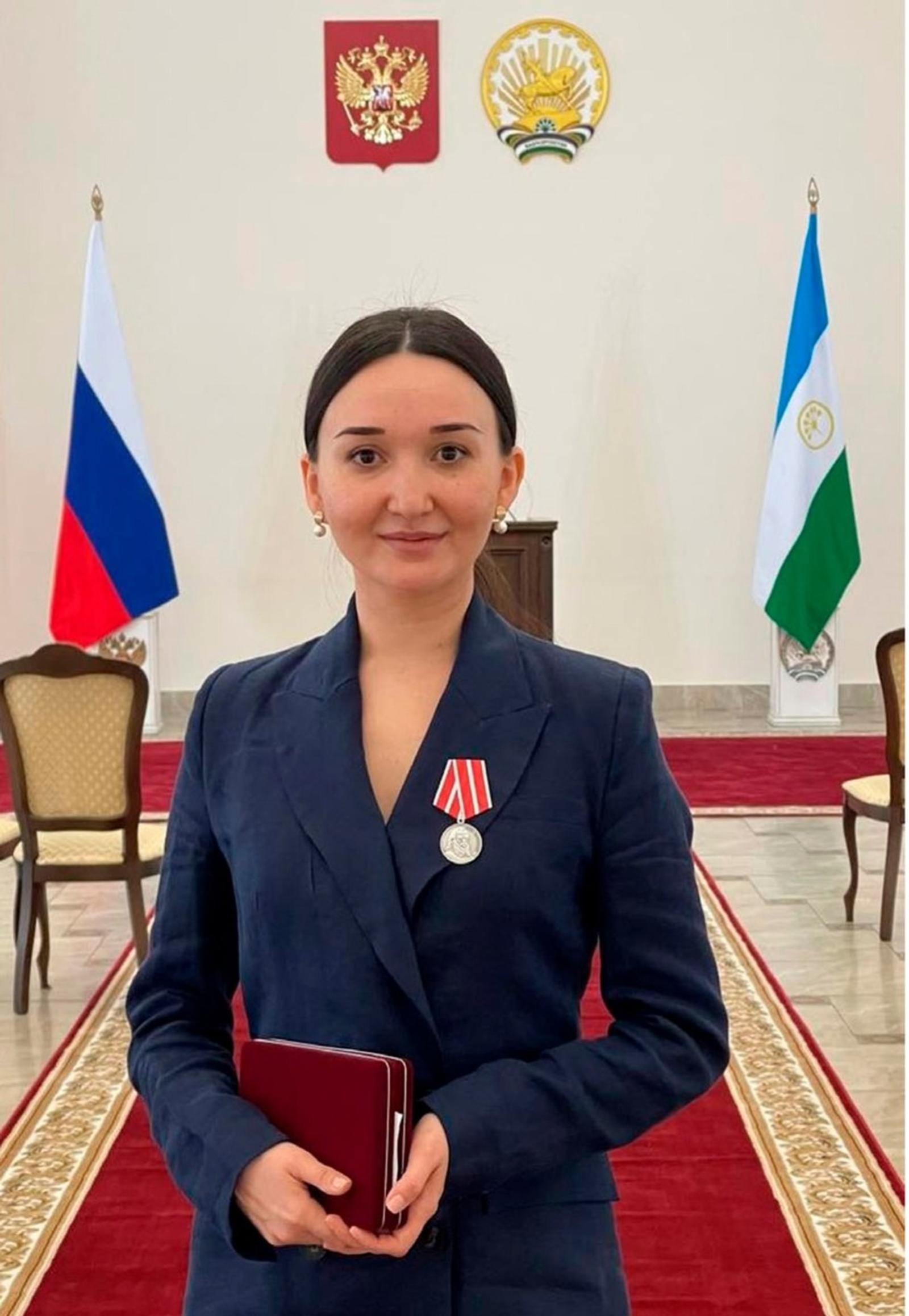 Медаль Луки Крымского вручена уроженке Куюргазинского района Башкирии