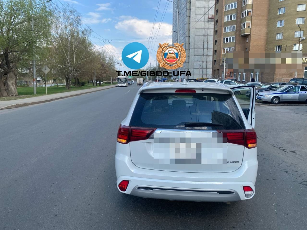 В Уфе после наезда госпитализирован ребёнок