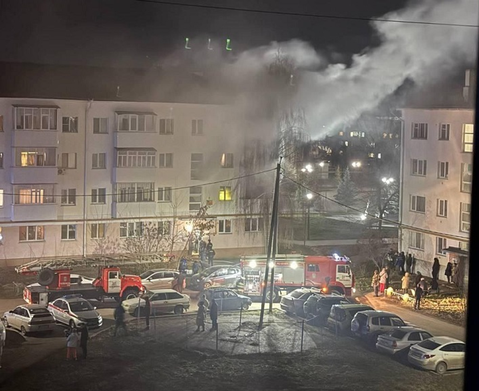 В Башкирии ночью дважды горели квартиры в многоэтажках