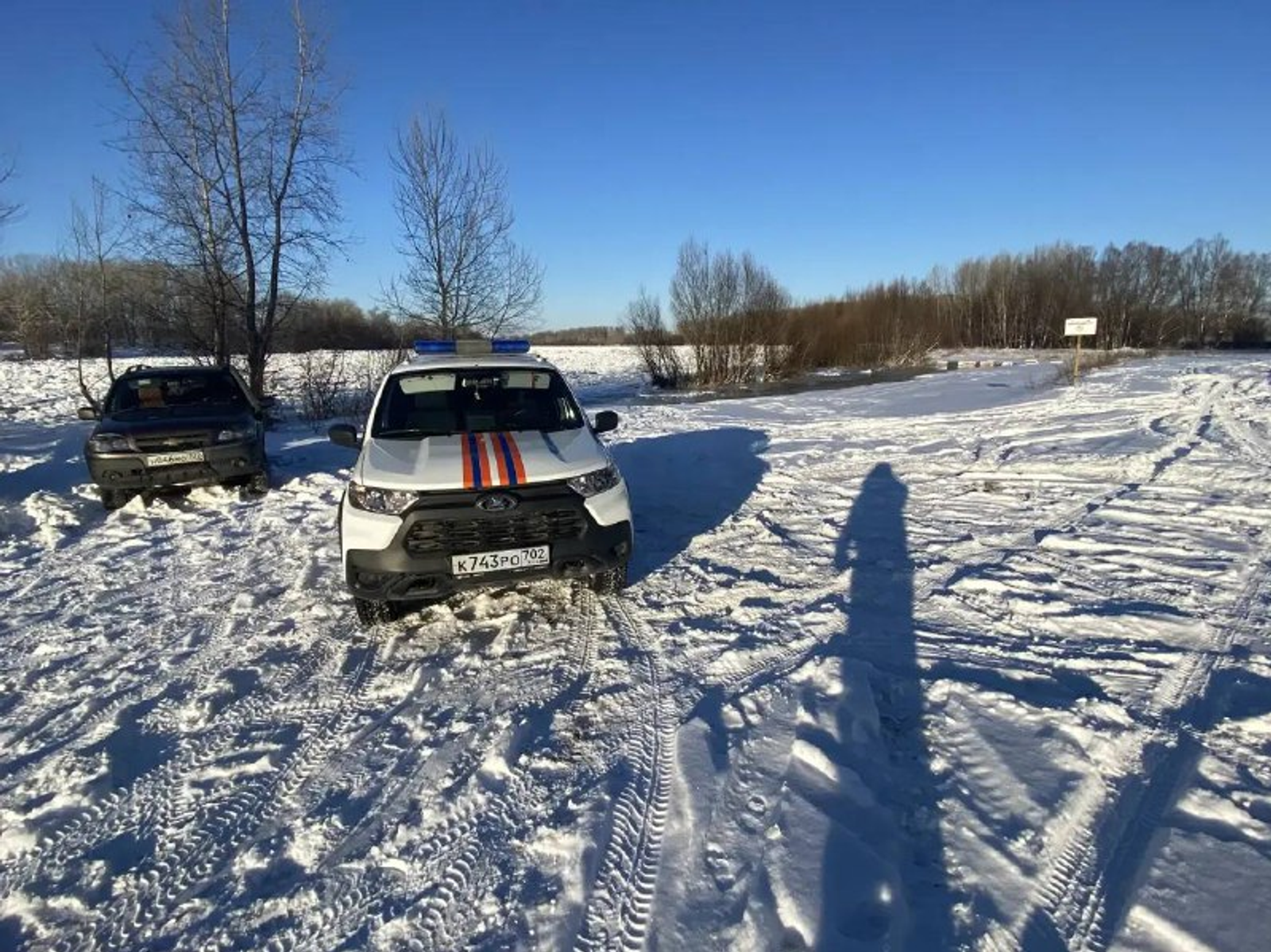 В Уфе спасатели провели рейды в местах зимней рыбалки