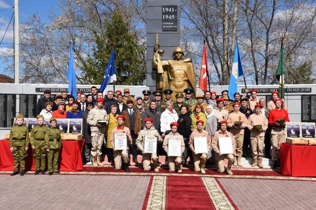 В Кигинском районе Башкирии прошел марафон «Земля памяти»