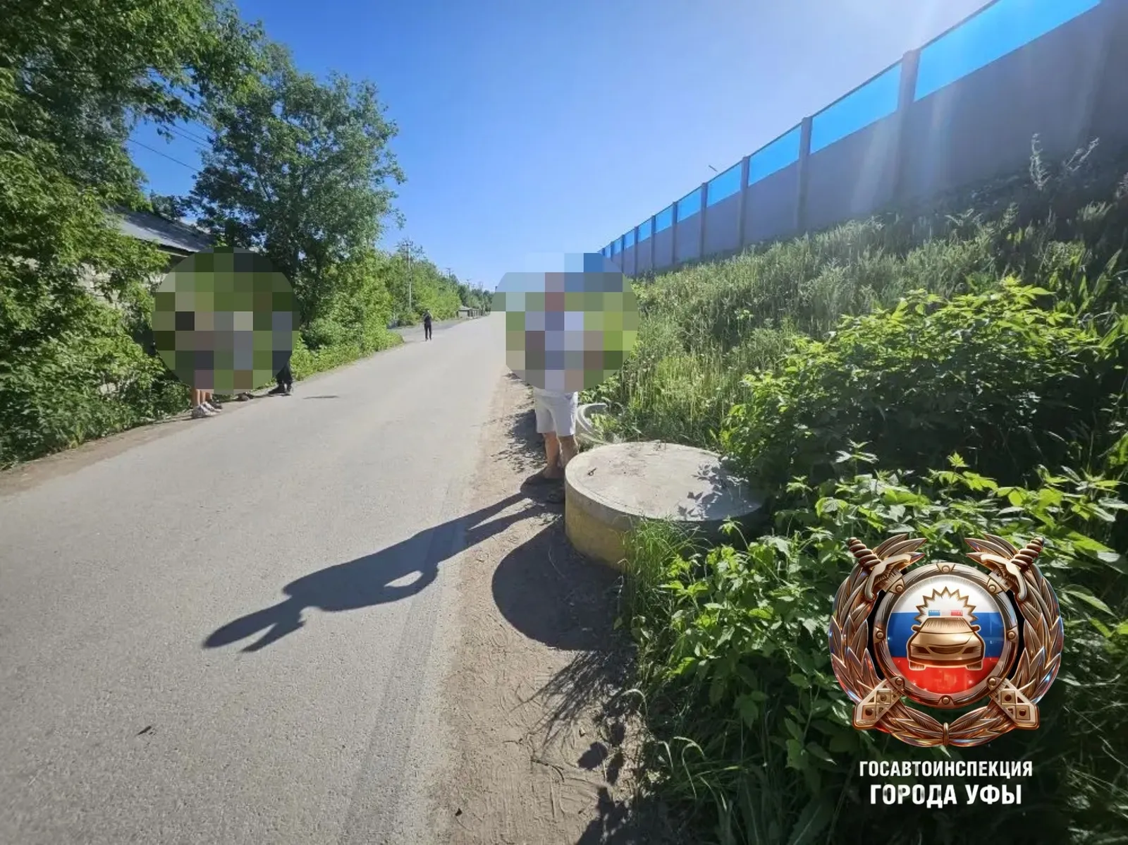 В Уфе после ДТП госпитализирован 13-летний водитель питбайка