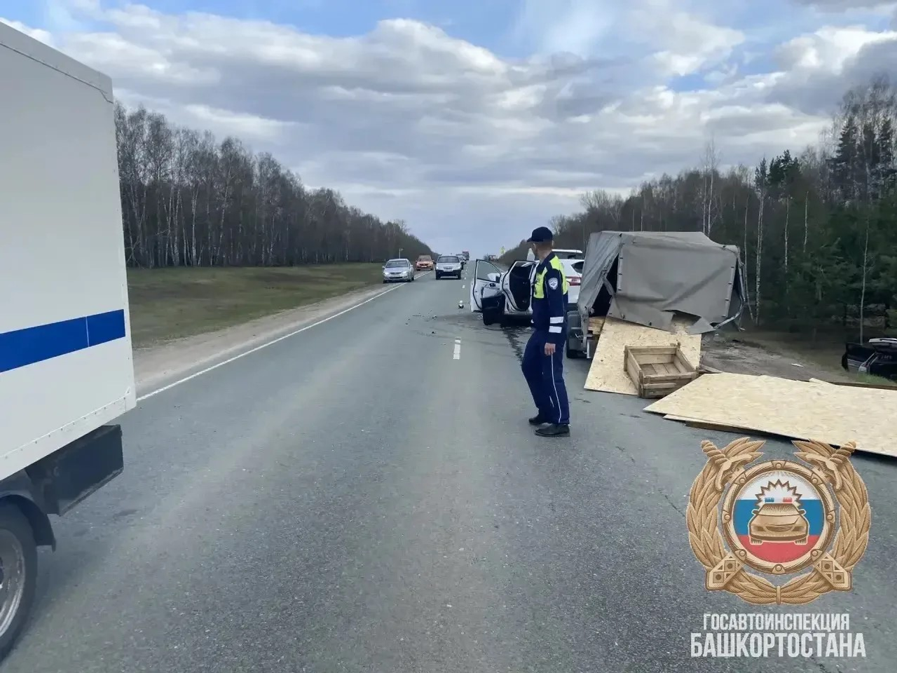 В Башкирии после ДТП госпитализированы четыре человека