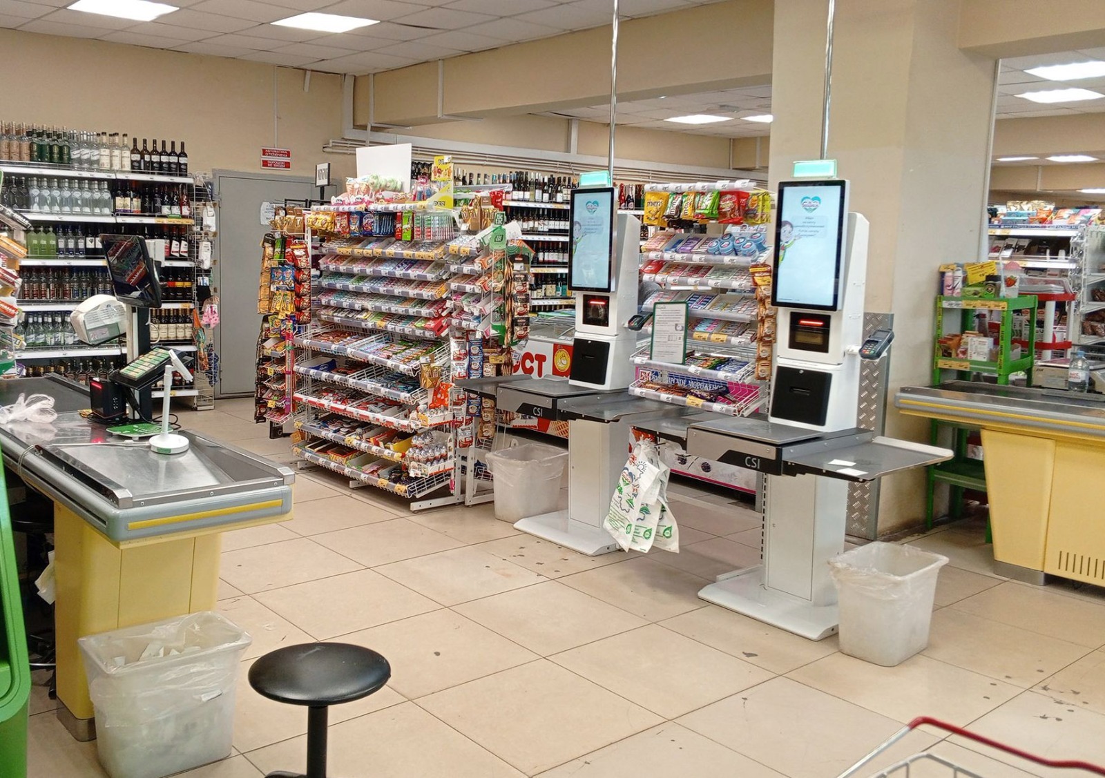 автора На кассе самообслуживания зло не сорвешь.