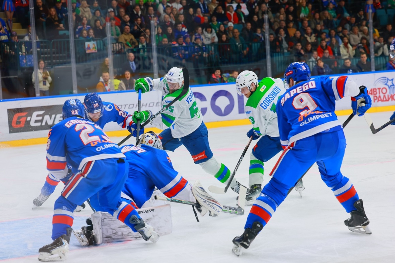 «Салават Юлаев» проиграл СКА