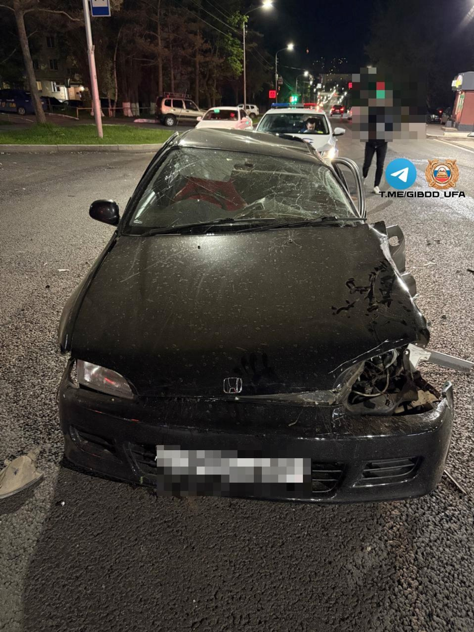 В Уфе в ДТП пострадал водитель «Хонды»