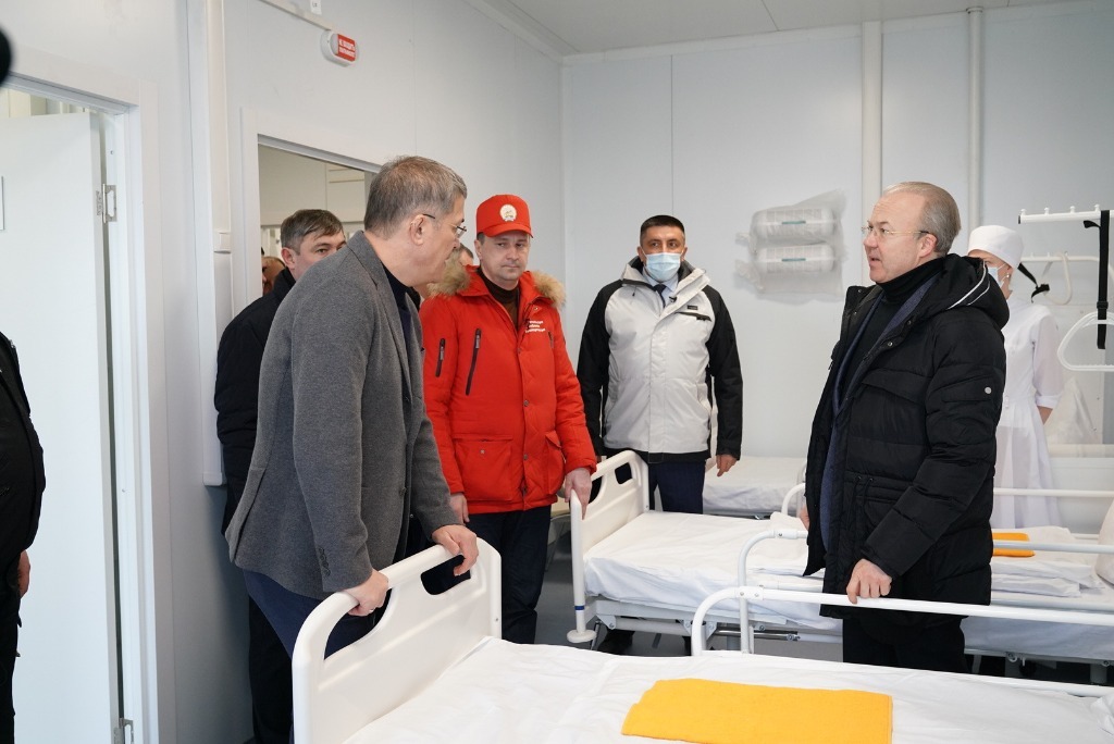 Третий ковид-госпиталь в Башкирии в Туймазах откроется для пациентов  20 марта