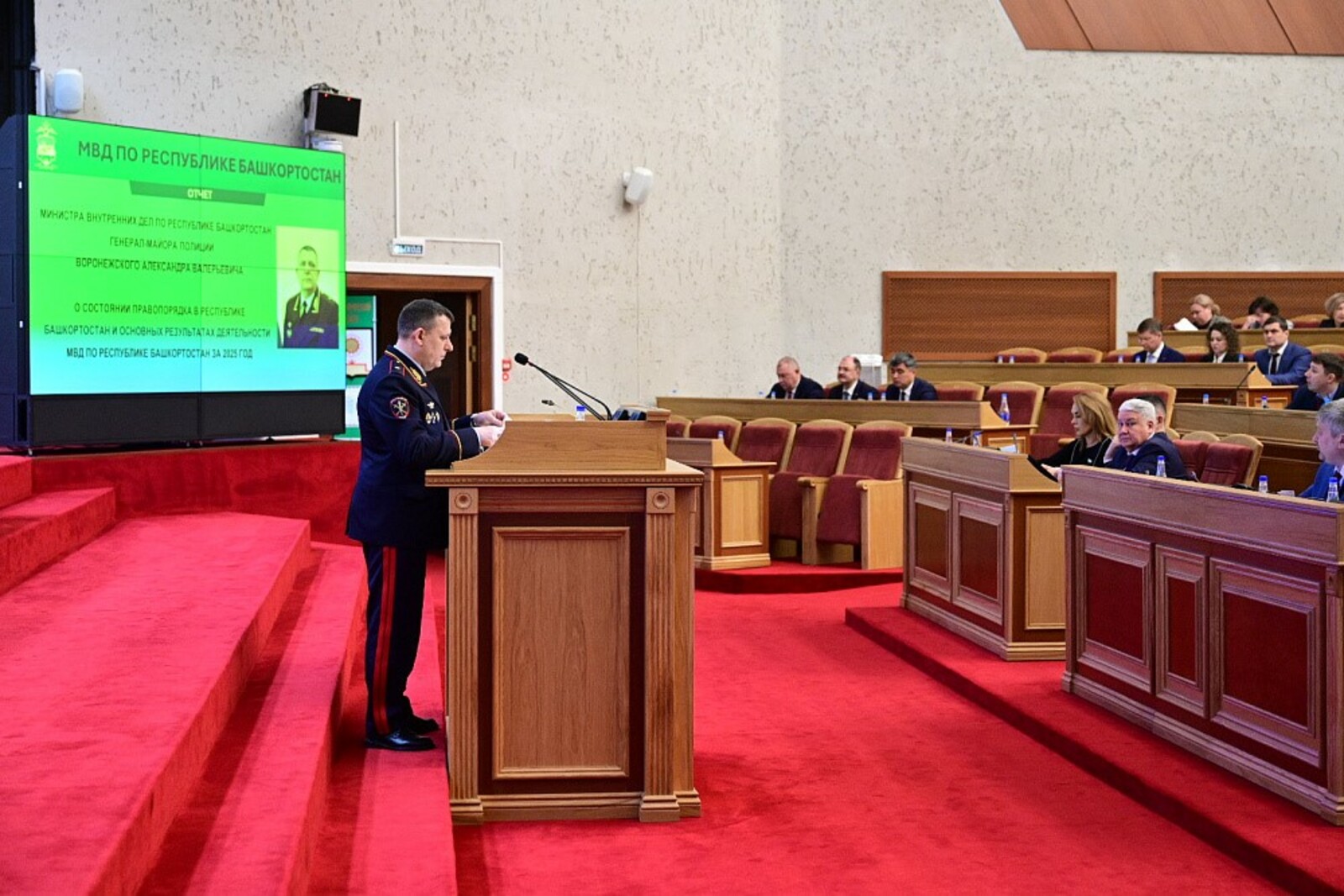 В Башкирии подвели итоги работы МВД за 2025 год