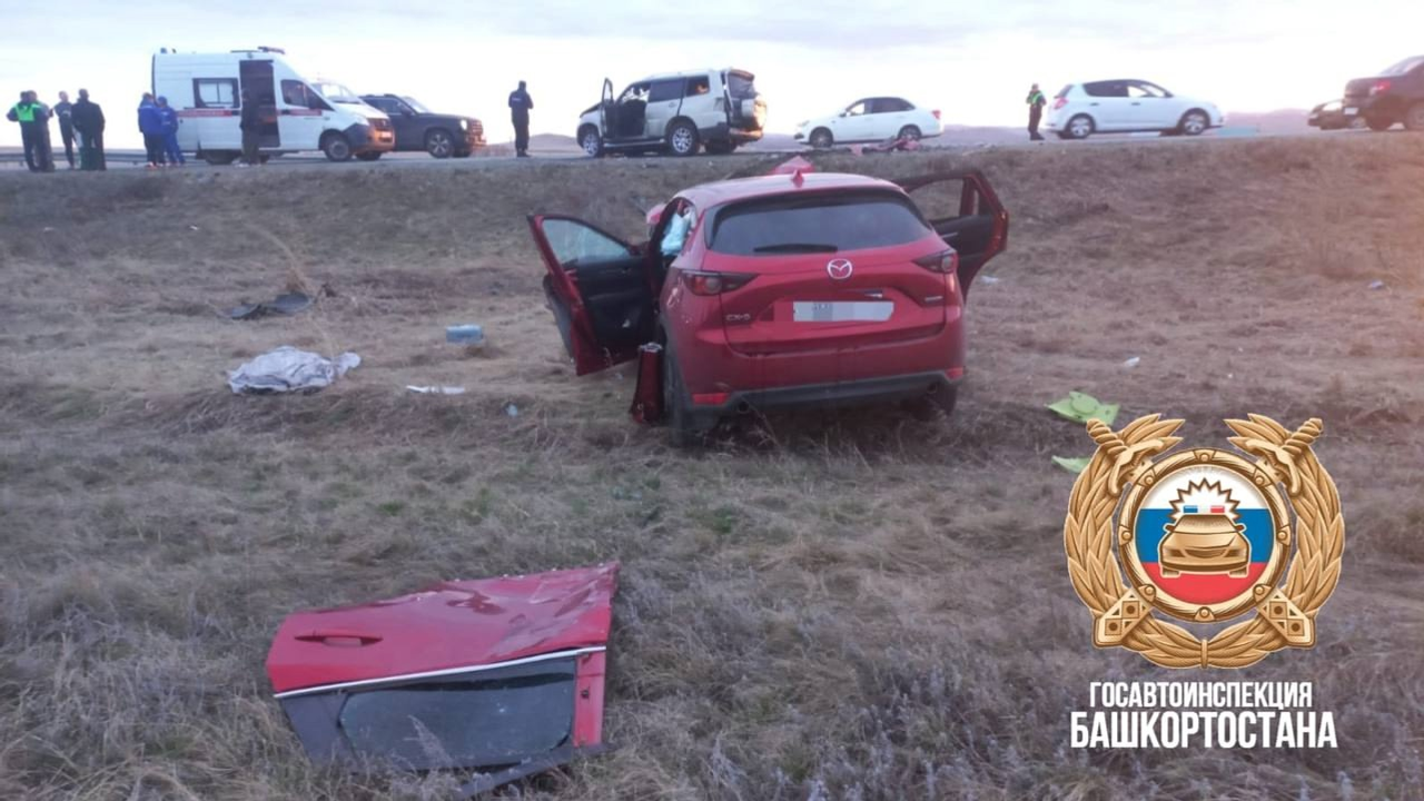 В Башкирии в ДТП погиб 13-летний мальчик