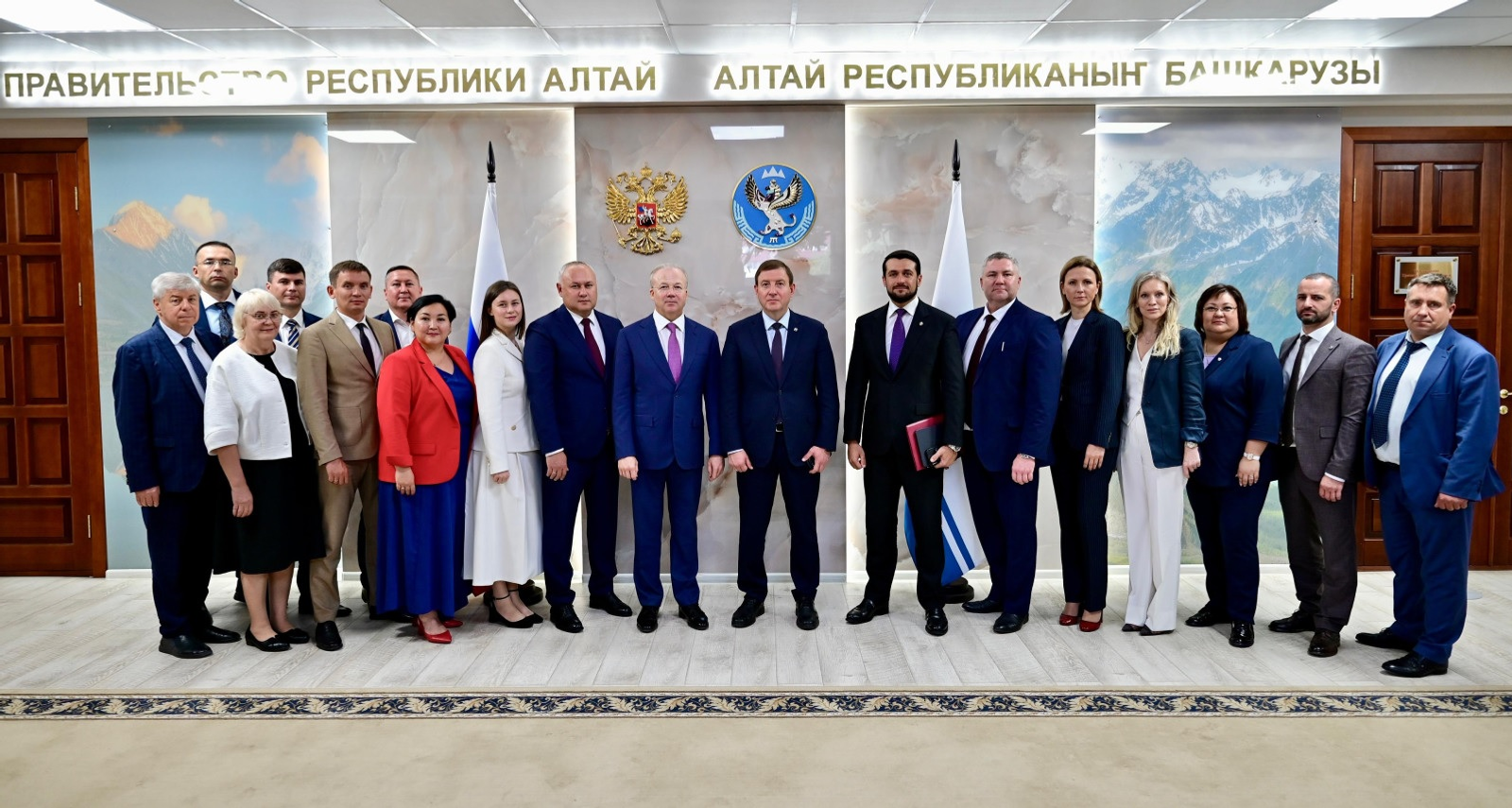 Делегация правительства Башкирии встретилась с руководством Республики Алтай