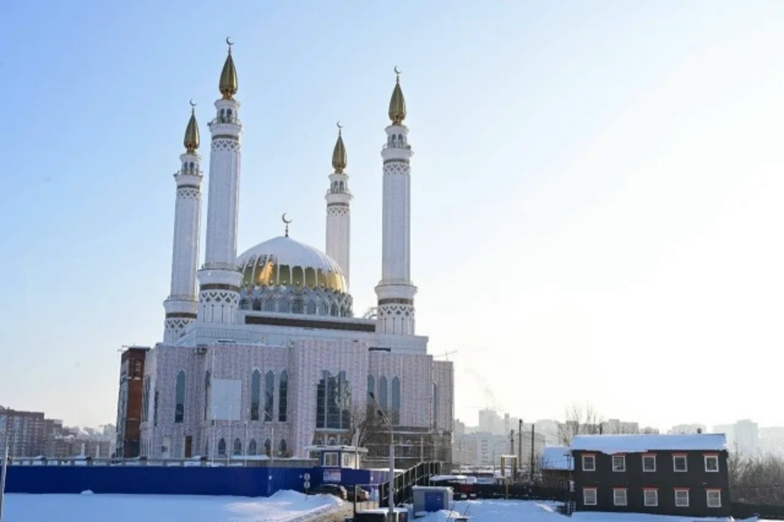 Радий Хабиров опубликовал фото строящейся мечети «Ар-Рахим»