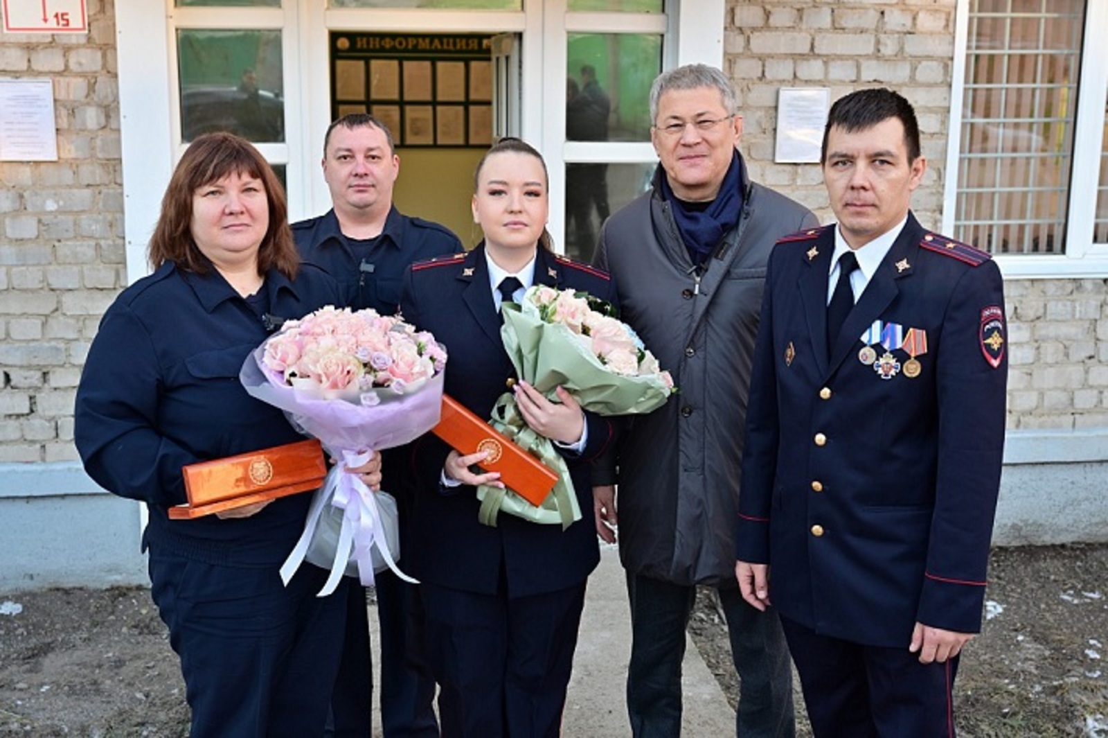 Глава Башкирии поздравил участковых с праздником