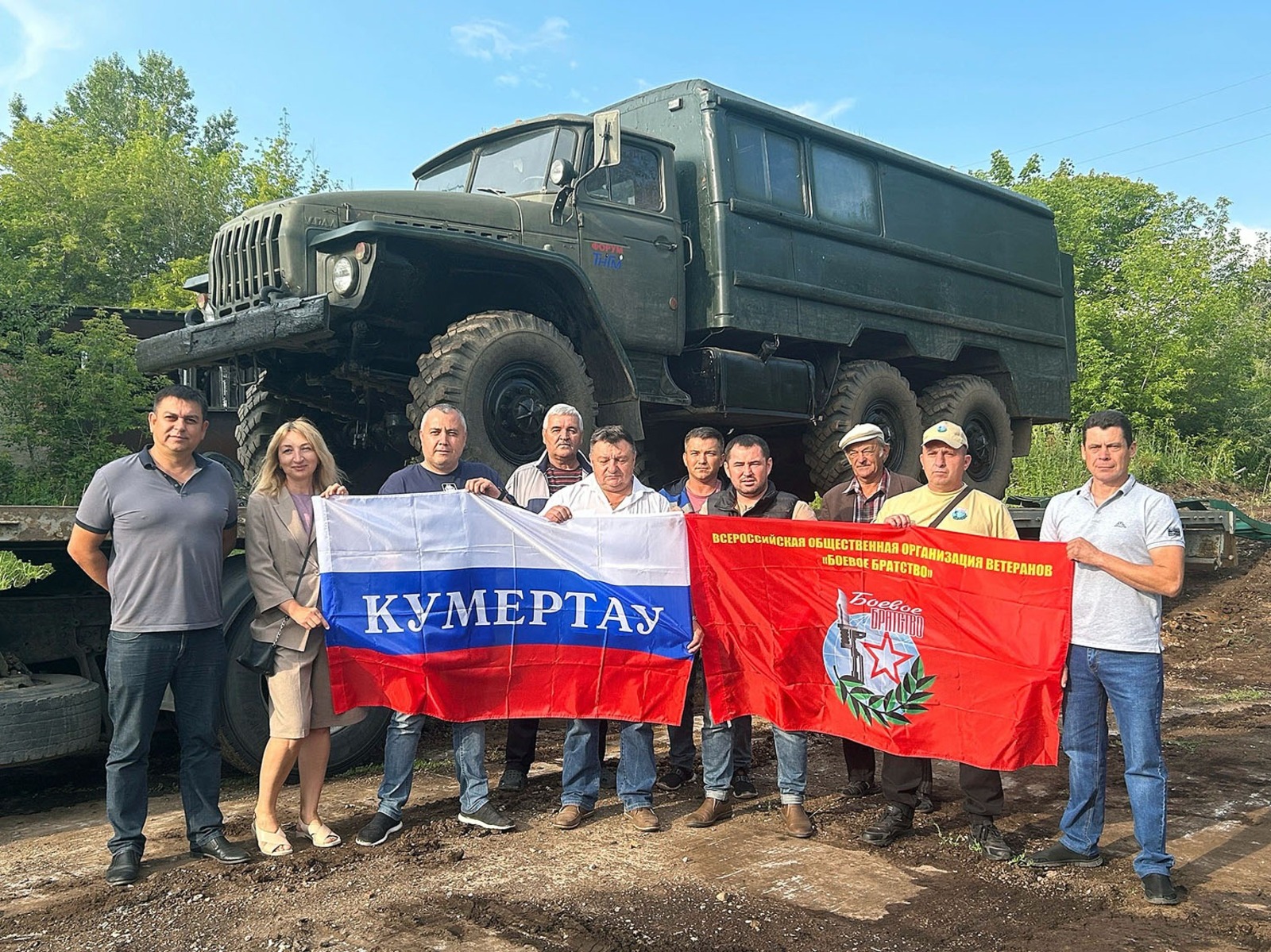 предоставлено советом ветеранов города В зону СВО доставлено уже 45 тонн гуманитарного груза из Кумертау.