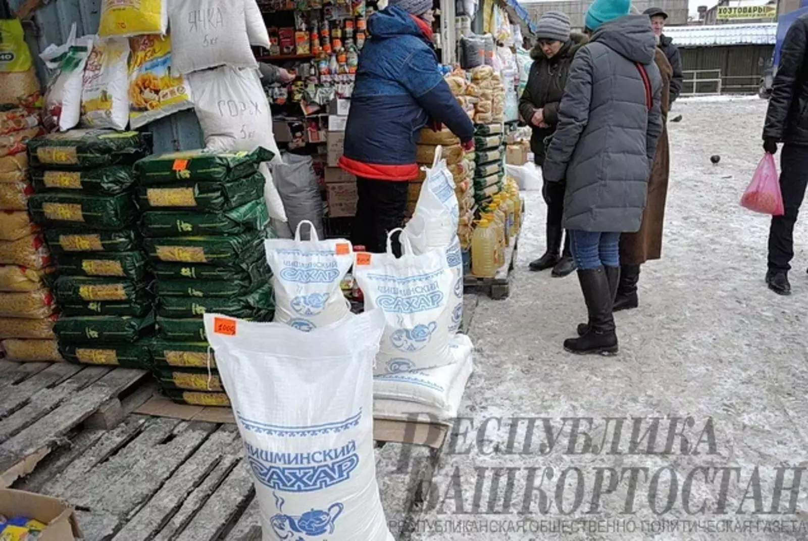 В Башкирии грузчика придавило мешком с сахаром