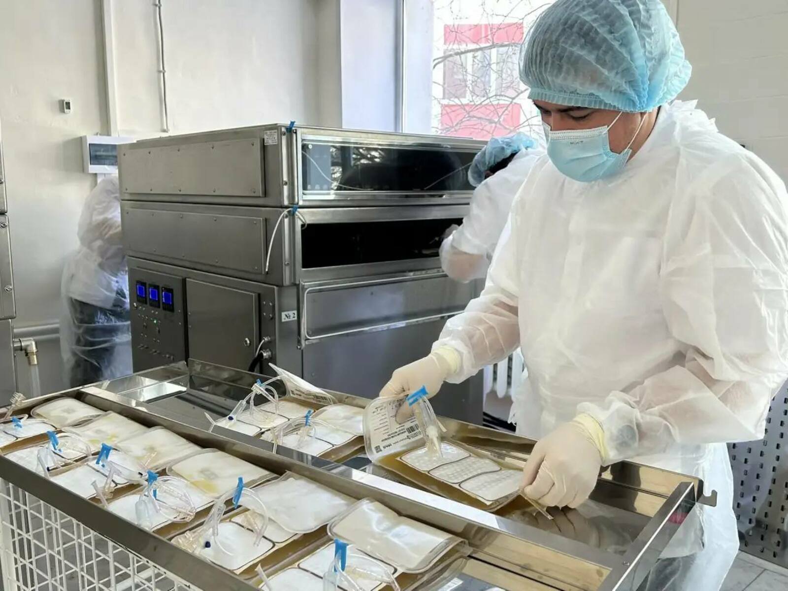 В Уфе начали производить «сухую» плазму крови