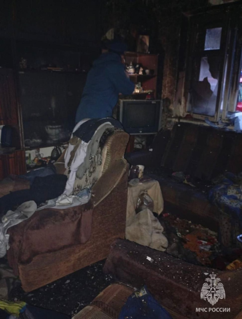 В Уфе пожар унёс жизнь 44-летней женщины