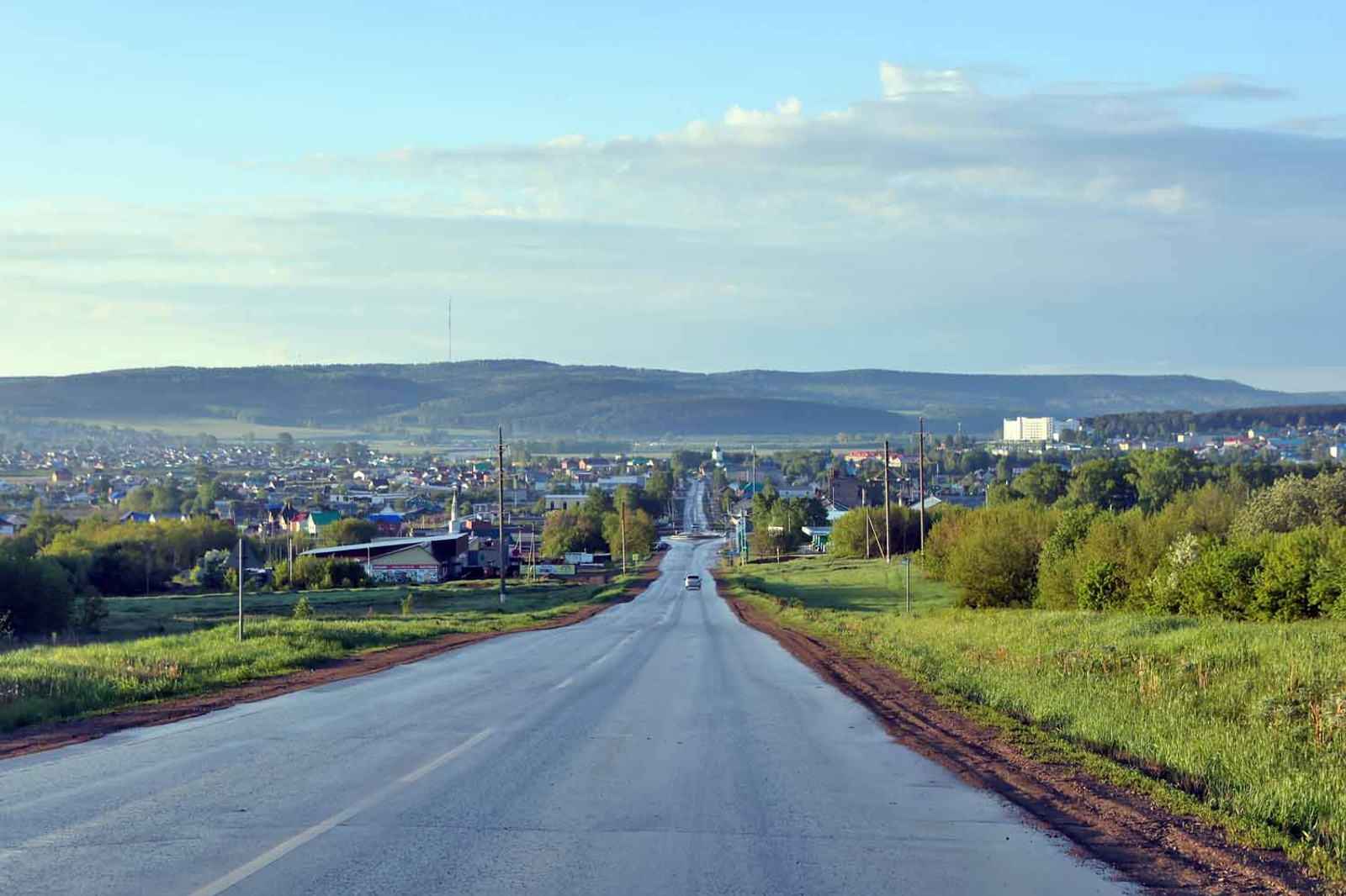 В направлении Уфы перекрыт проезд для большегрузов на трассе М-5 «Урал»