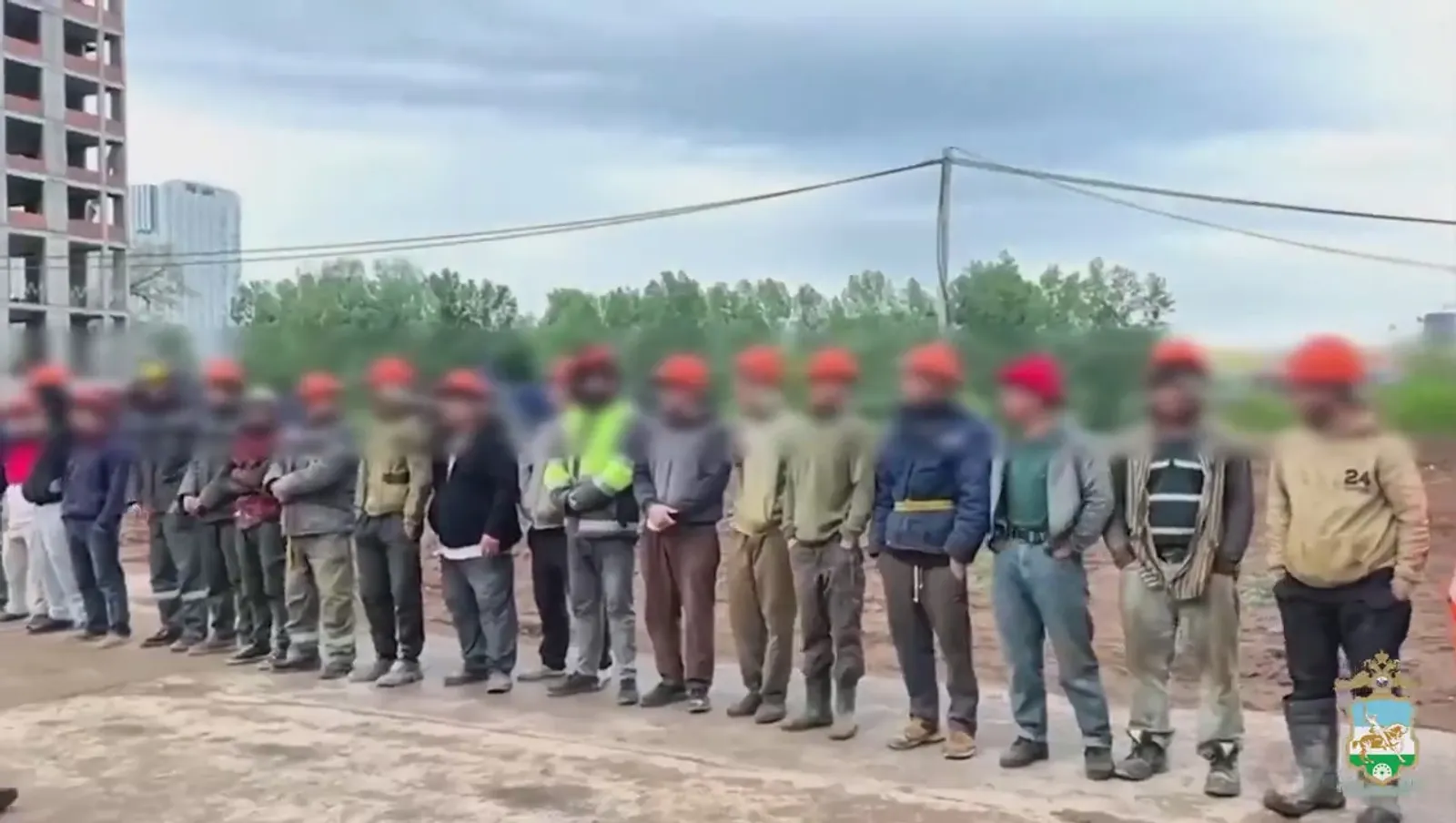 Скриншот видео МВД по РБ.