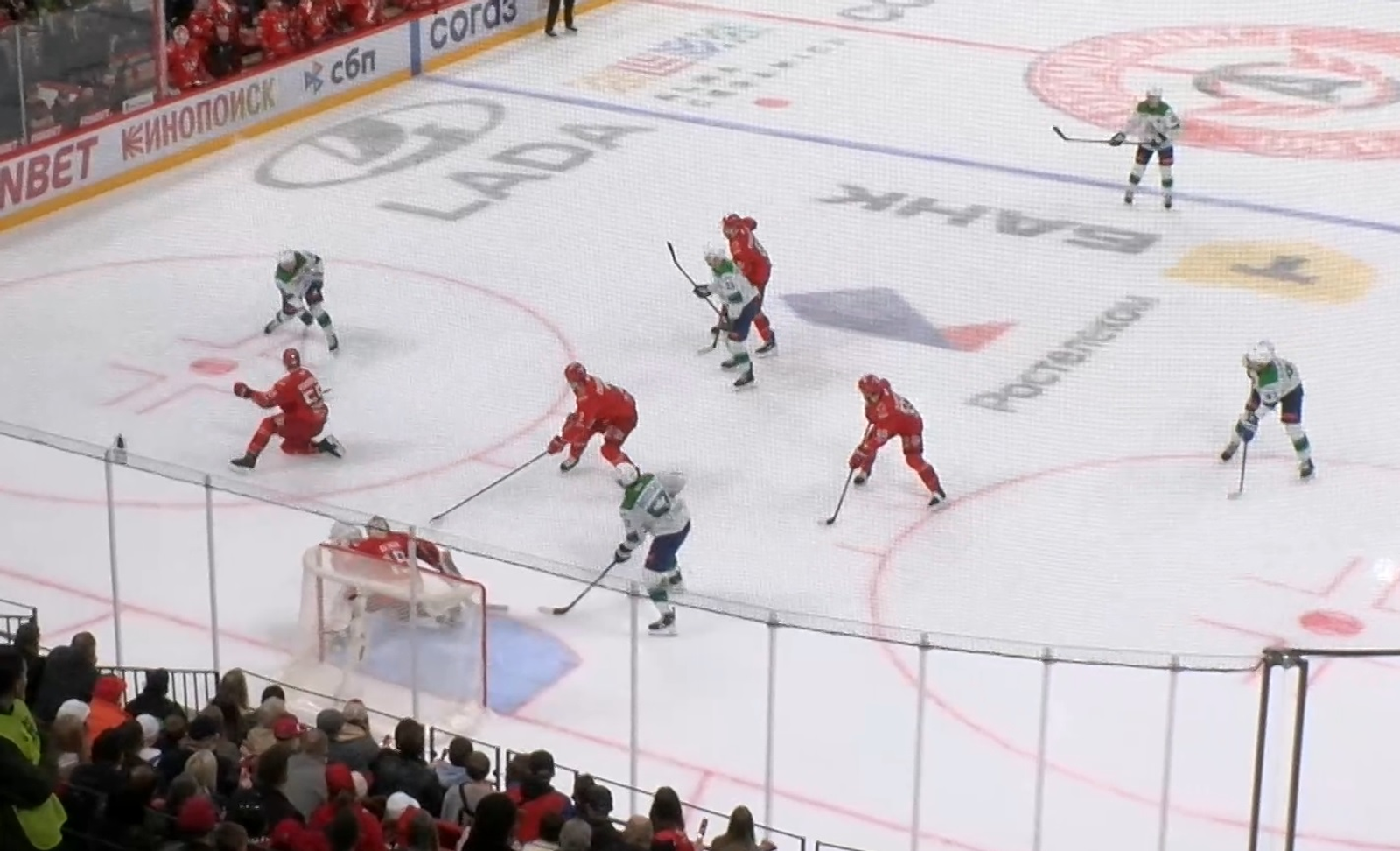 «Салават Юлаев» уступил в пятом матче плей-офф «Автомобилисту»