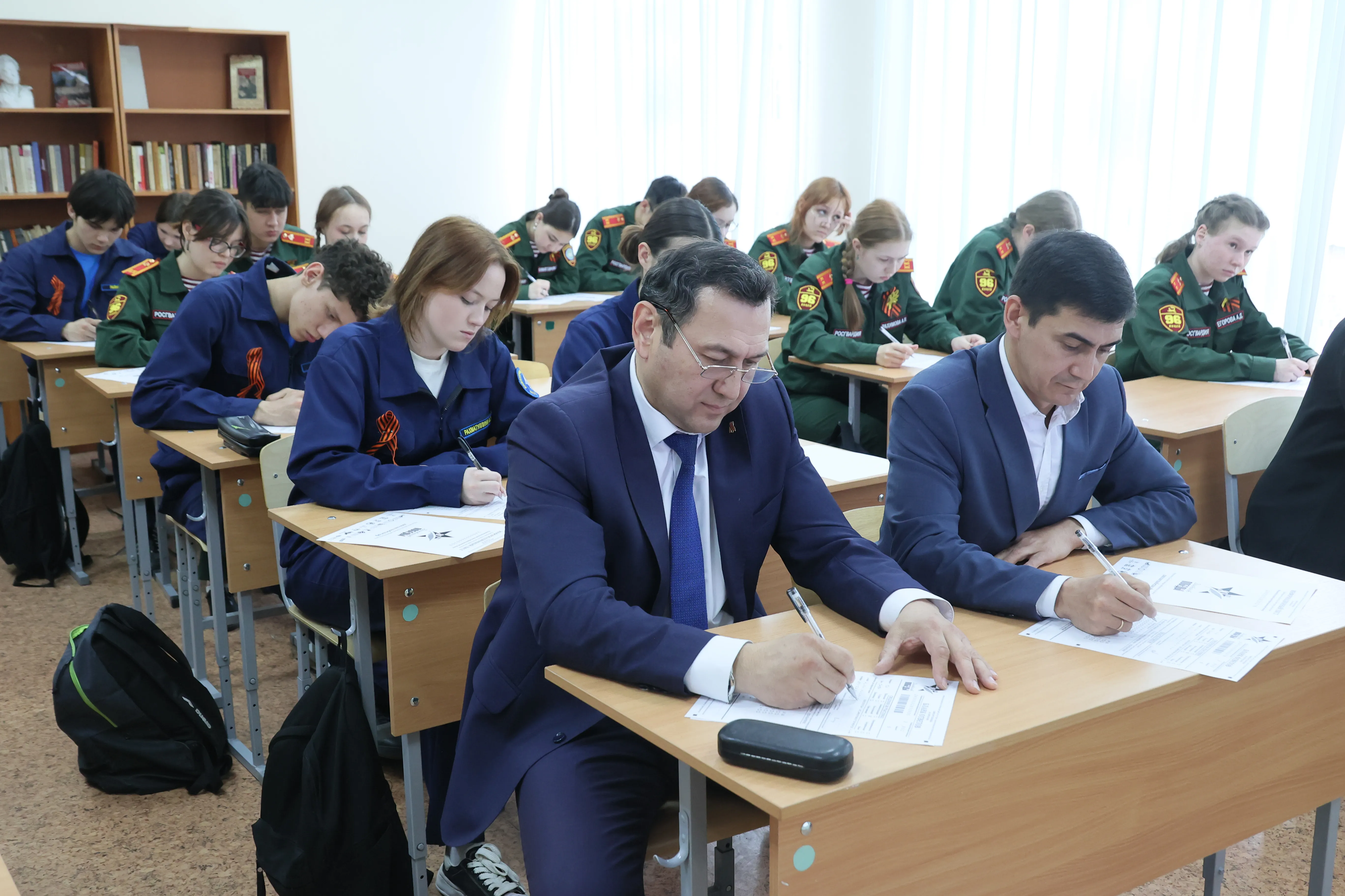 В уфимском лицее № 96 провели акцию «Диктант Победы»