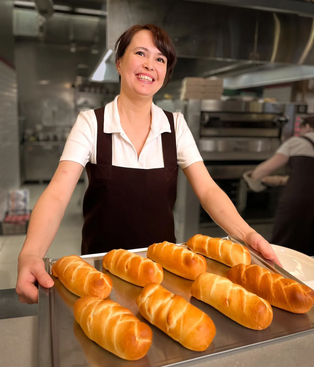 из архива Владислава КАЛАЧЕВА В сети заведений Стерлитамака пекут хлеб по домашним рецептам.