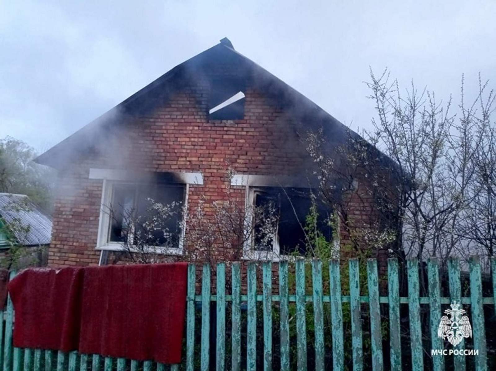 В Башкирии мать с сыном погибли в огне