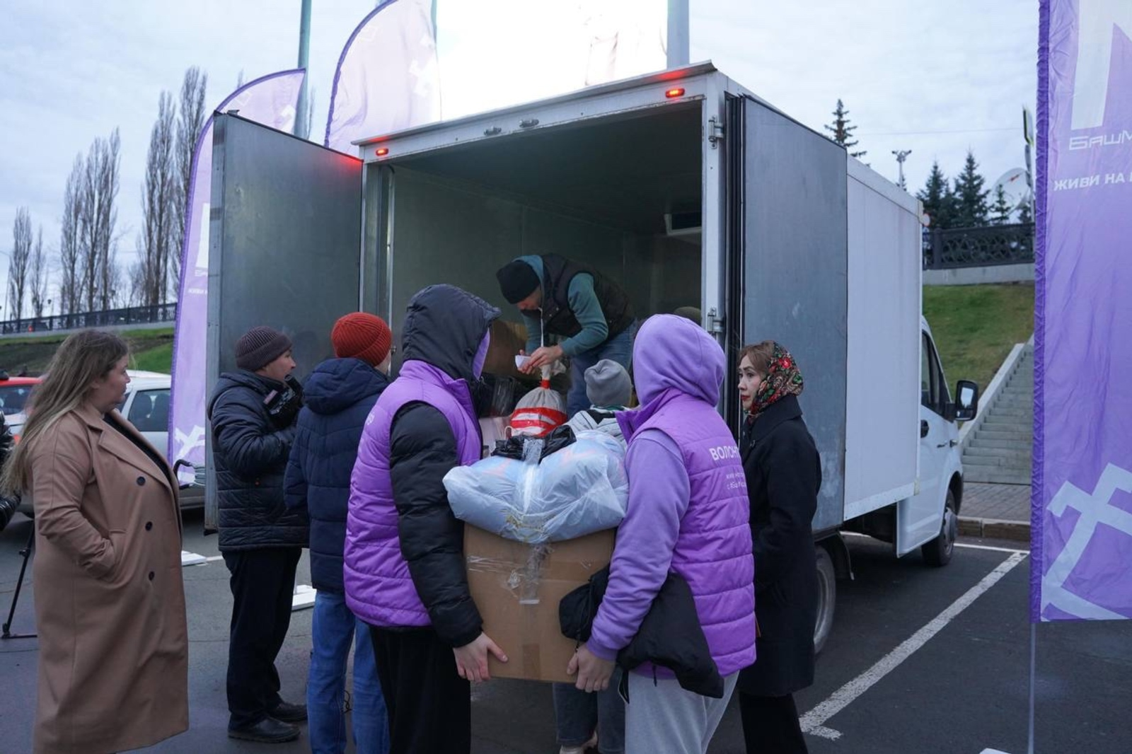 Из Башкирии в Москву отправится новый продовольственный обоз для студентов