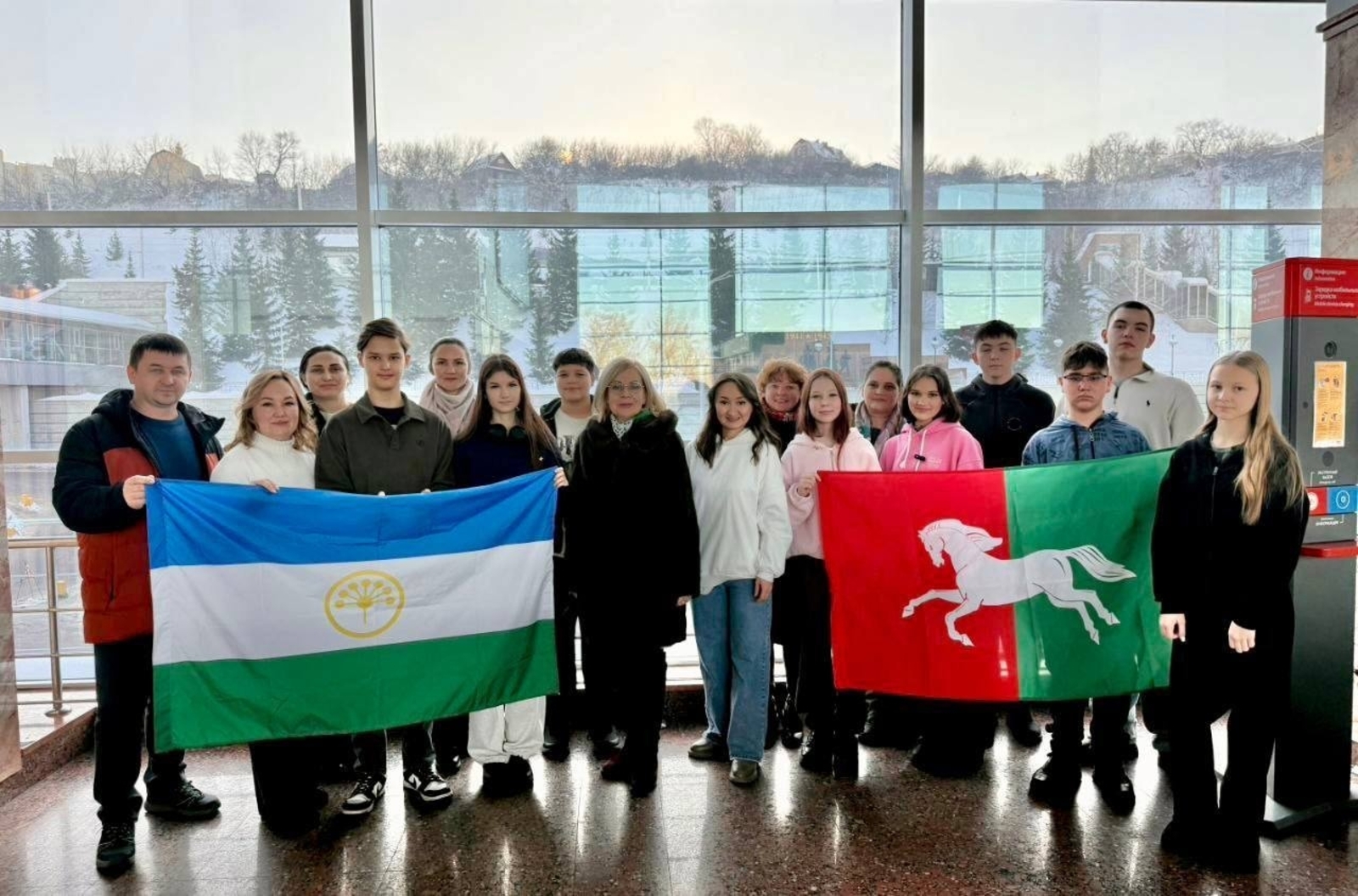 Школьники из Башкирии с дружественным визитом отправились в Беларусь