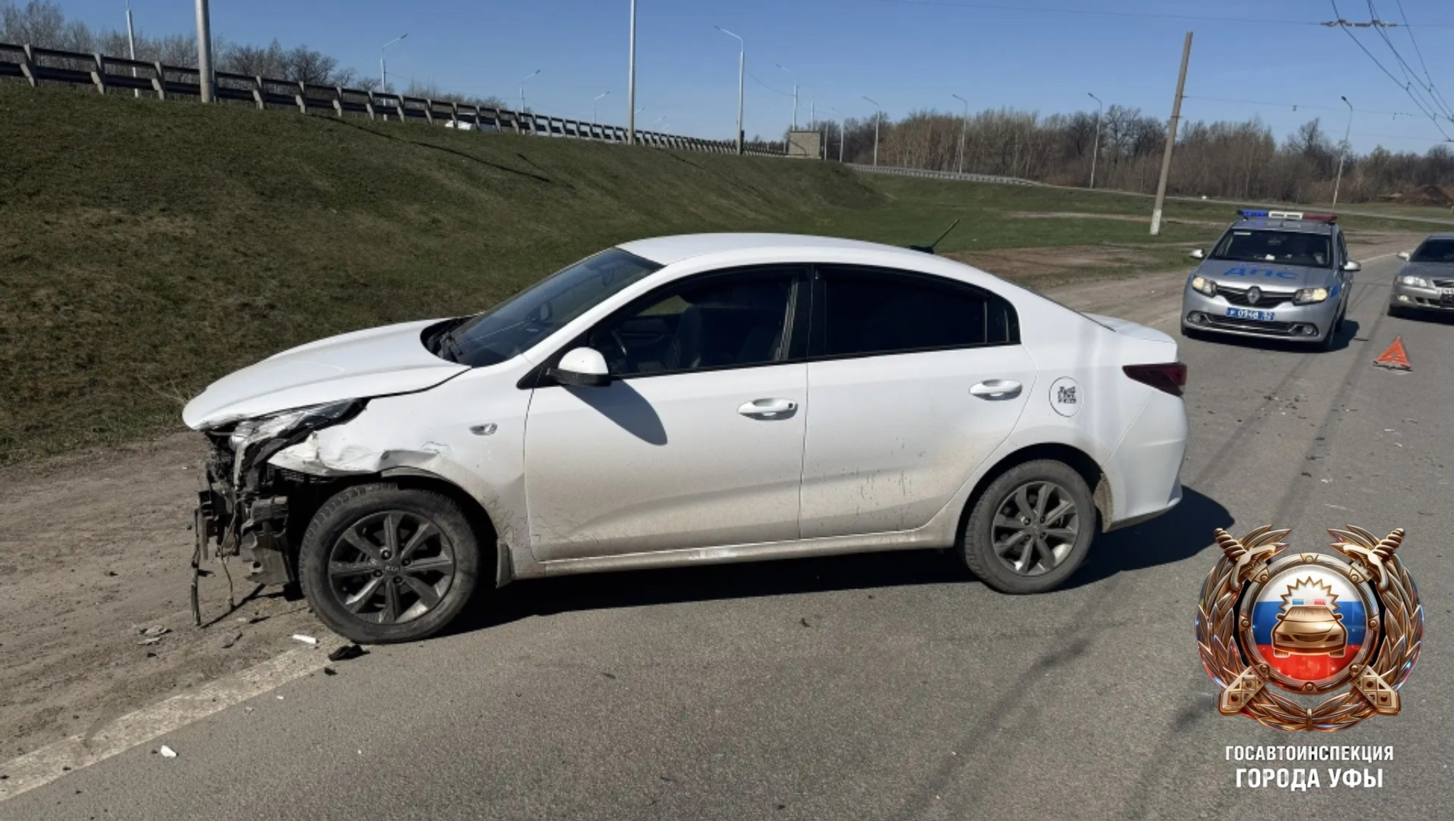 В Уфе в результате ДТП пострадала женщина за рулём «Судзуки»