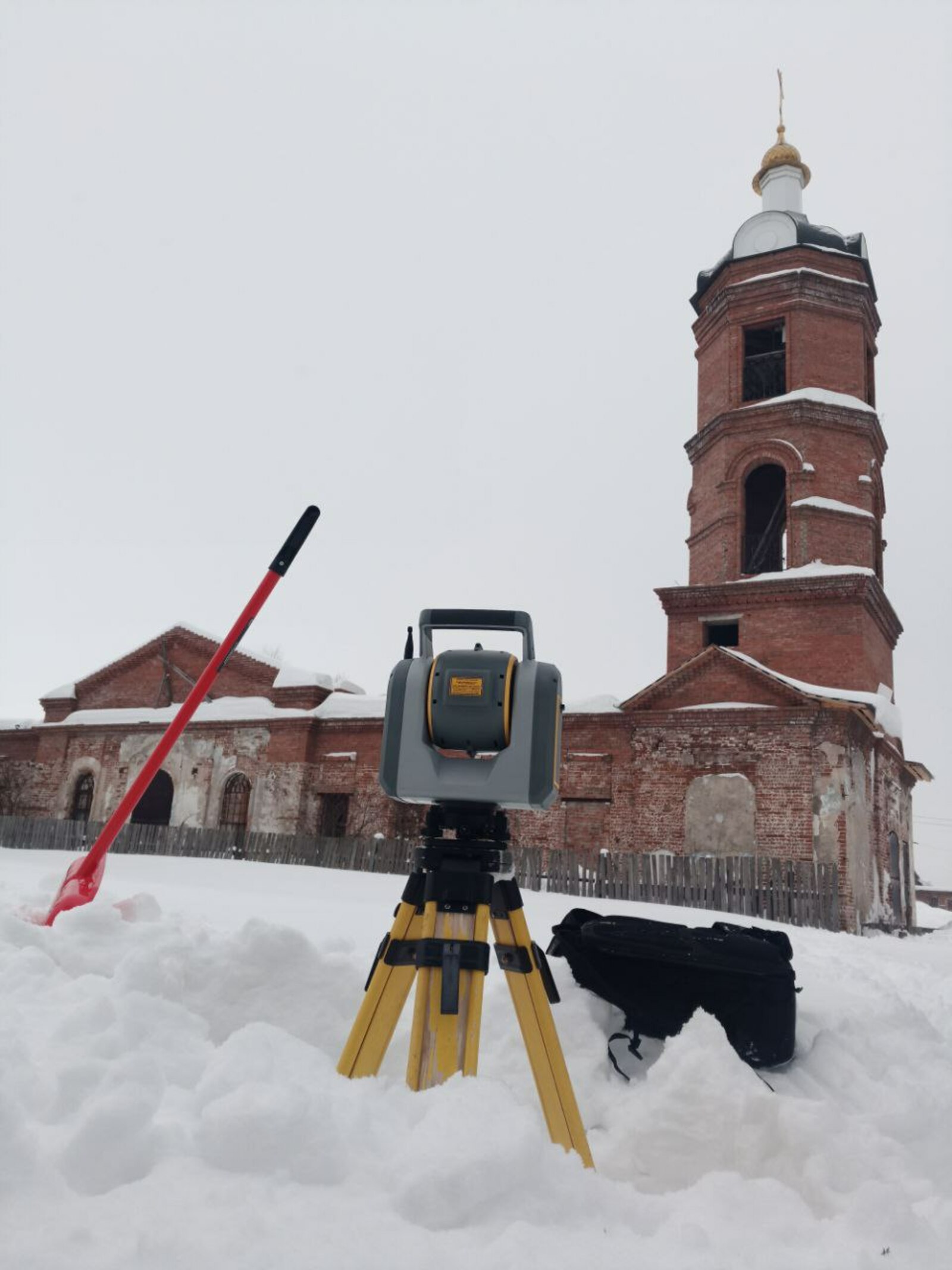 В Башкирии провели трехмерное лазерное сканирование старинного храма