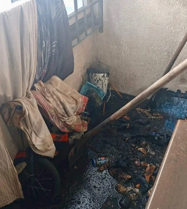 В Уфе спасли из горящей квартиры семилетнего мальчика