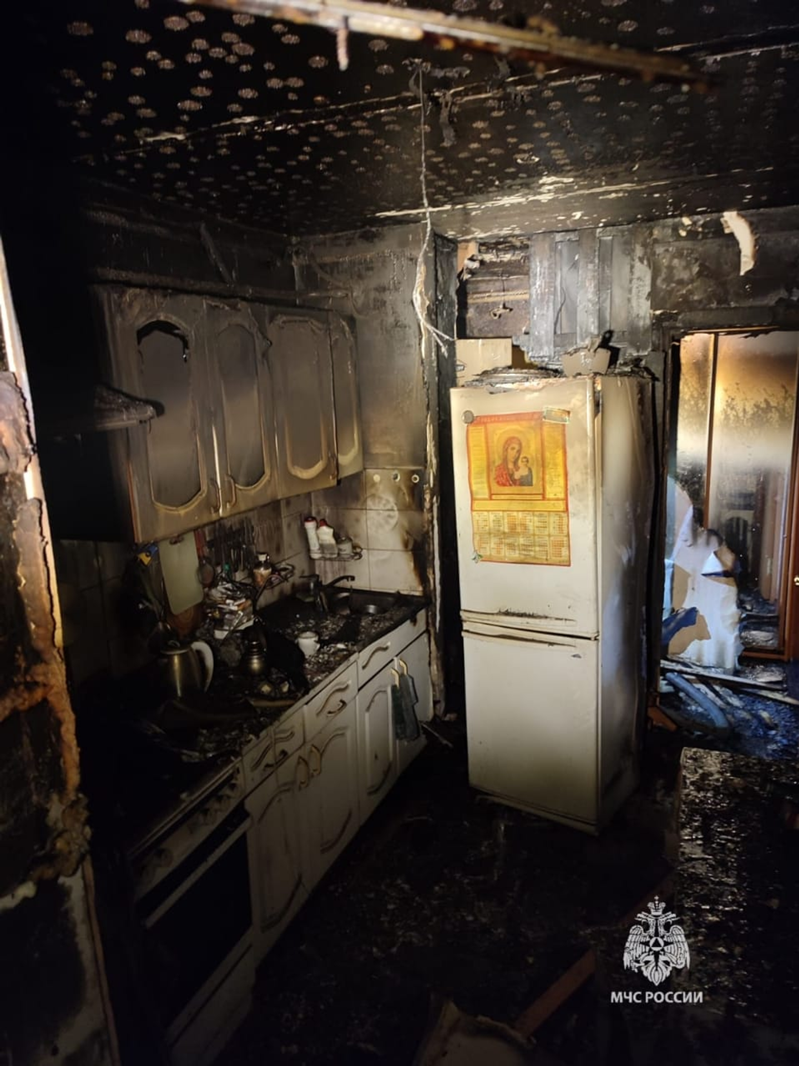 В Нефтекамске 88-летняя женщина задохнулась и скончалась после пожара