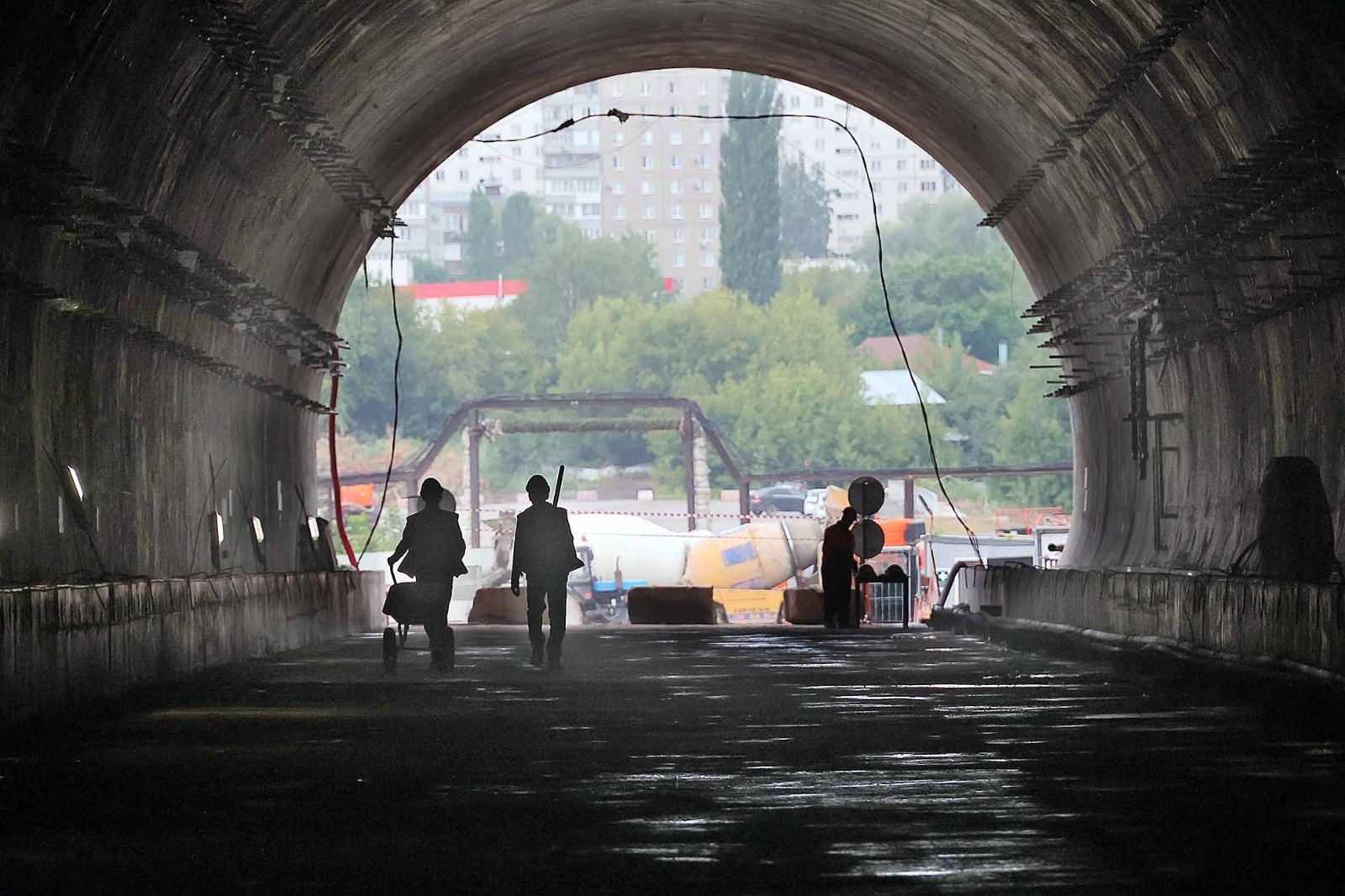 Александр ДАНИЛОВ  У главного транспортного инфраструктурного проекта в столице республики появился свет в конце тоннеля.