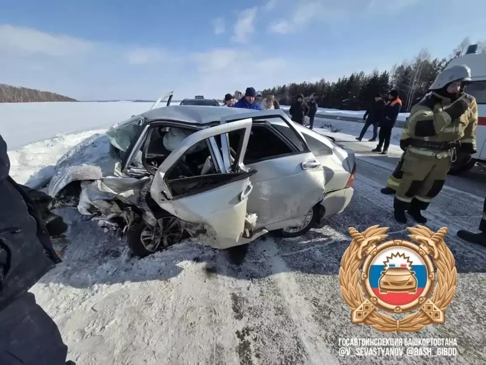 В Башкирии ДТП унесло жизни пяти человек. Двое госпитализированы