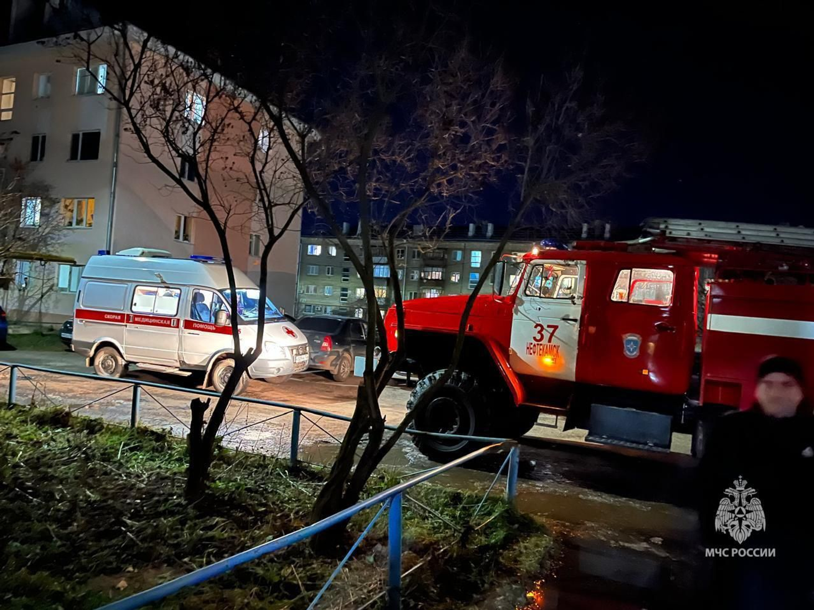 В Нефтекамске во время пожара погиб 69-летний мужчина