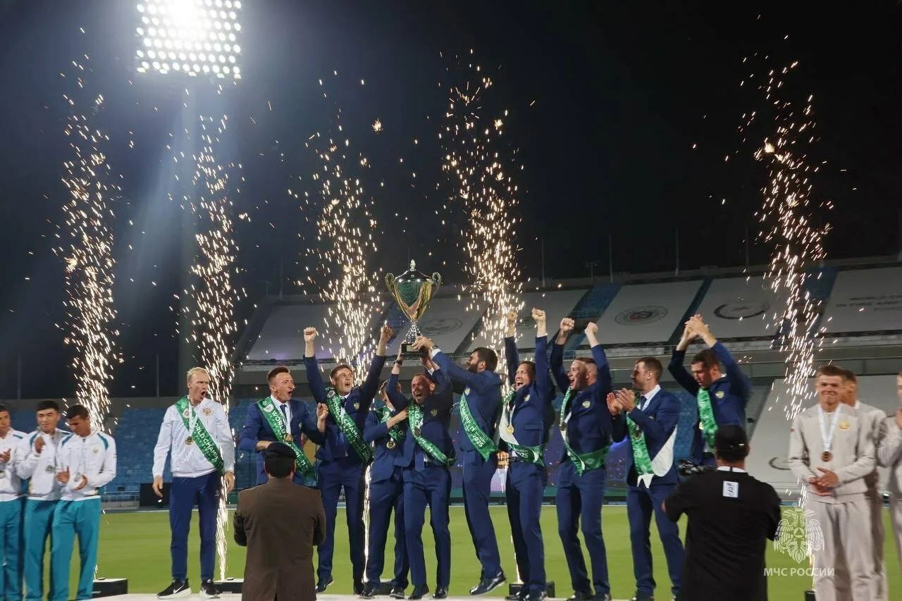 Спортсмены МЧС Башкирии стали чемпионами мира по пожарно-спасательному спорту