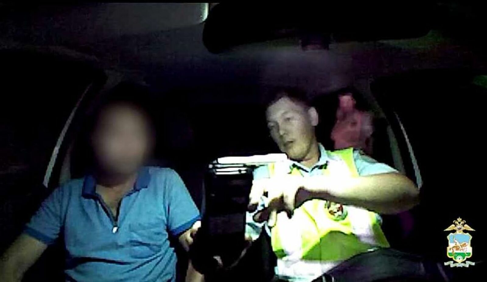 В Башкирии полицейские остановили пьяного водителя с помощью пистолета