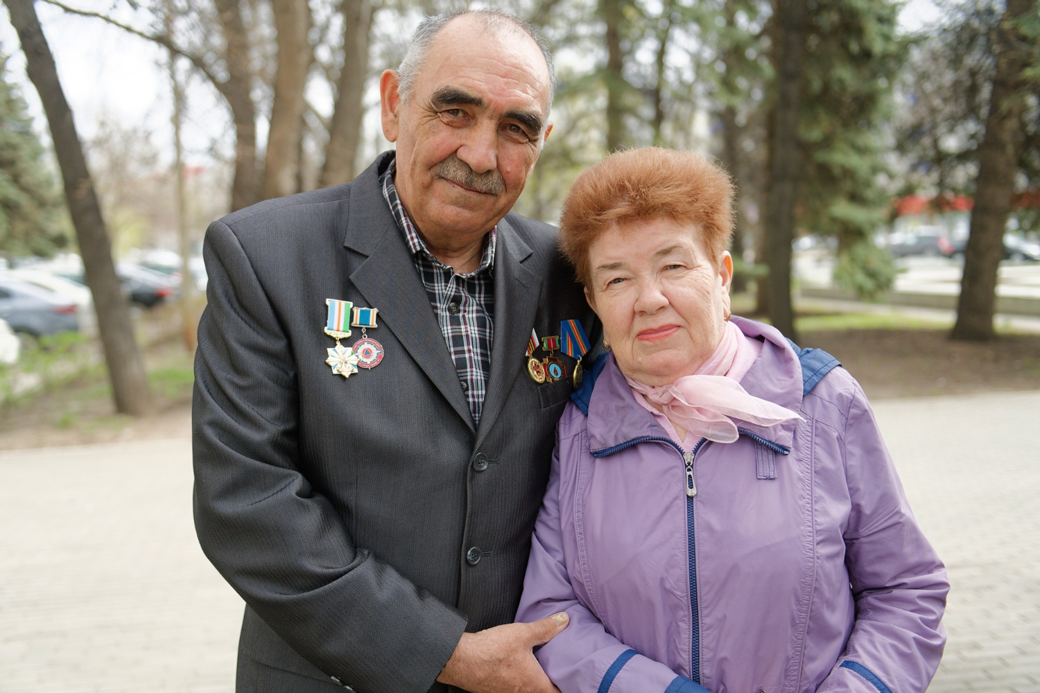 Альберт ЗАГИРОВ  Рамиль Хамидуллович Сафиуллин с супругой Фаридой Макбуловной находят радость в общественной работе.