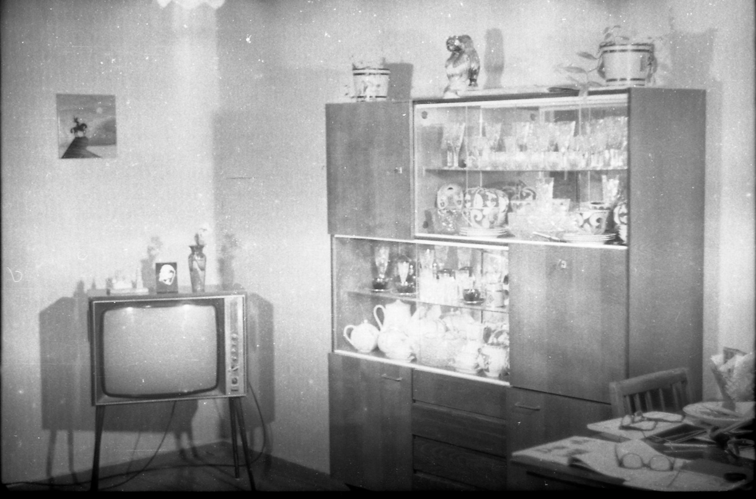 Интерьер типичной уфимской хрущевки. 1979 г.