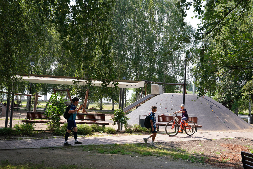 Глава Башкирии Радий Хабиров ознакомился с благоустройством Благовещенска