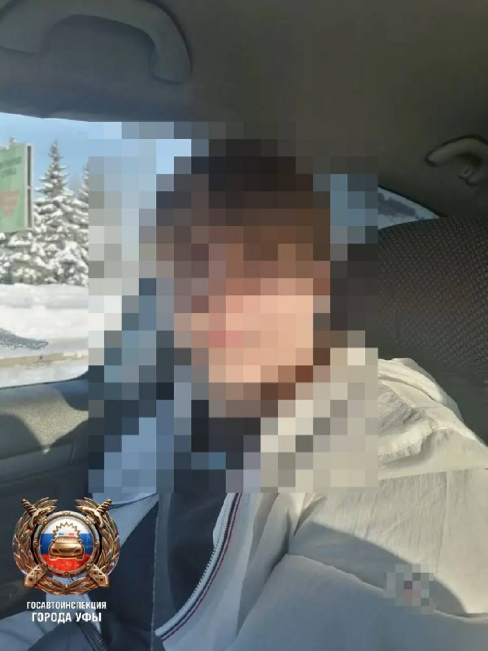 В Уфе несовершеннолетнего задержали за рулём легковушки