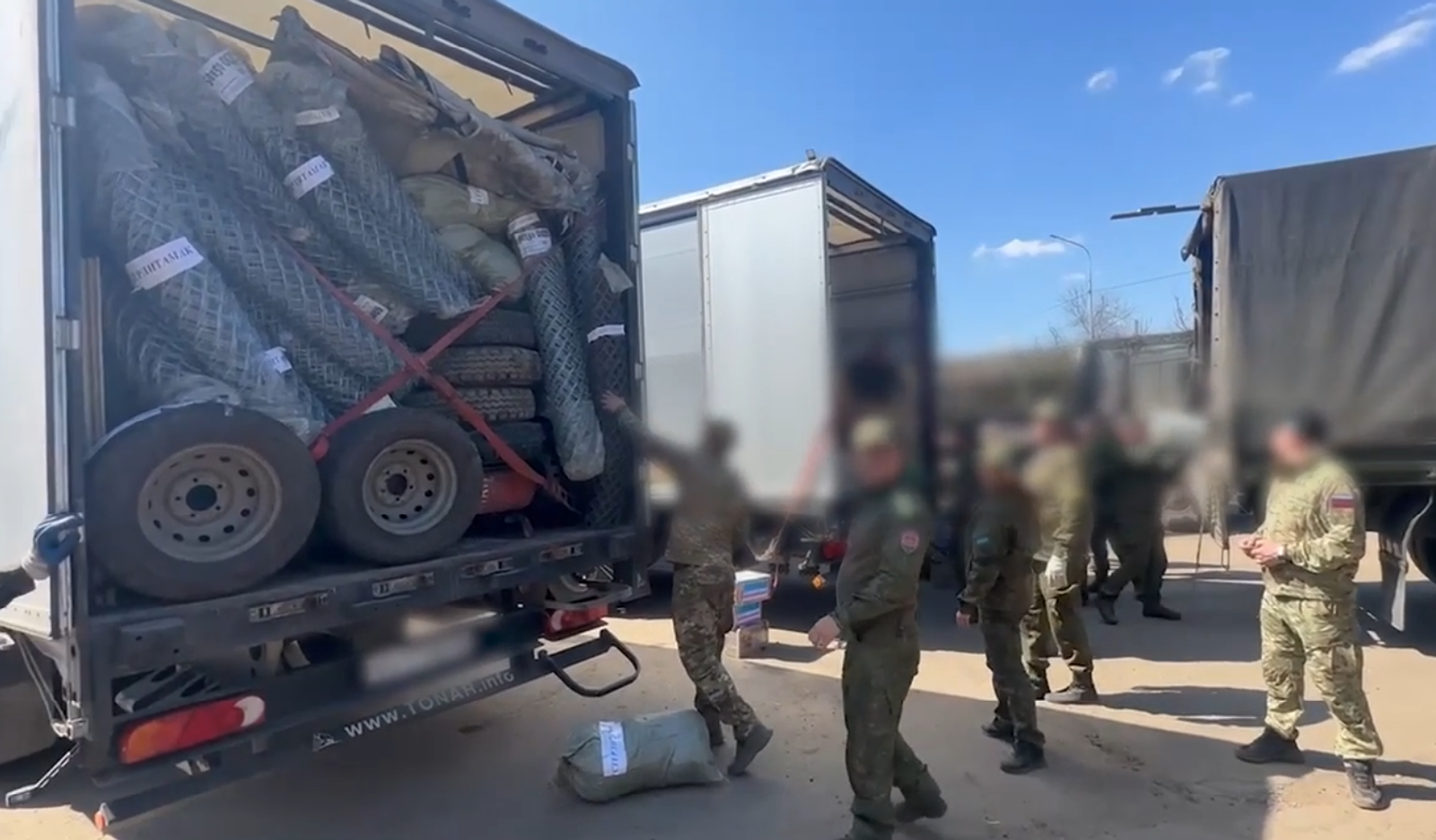 Из Стерлитамака в зону СВО отправили автомобили и мотоцикл