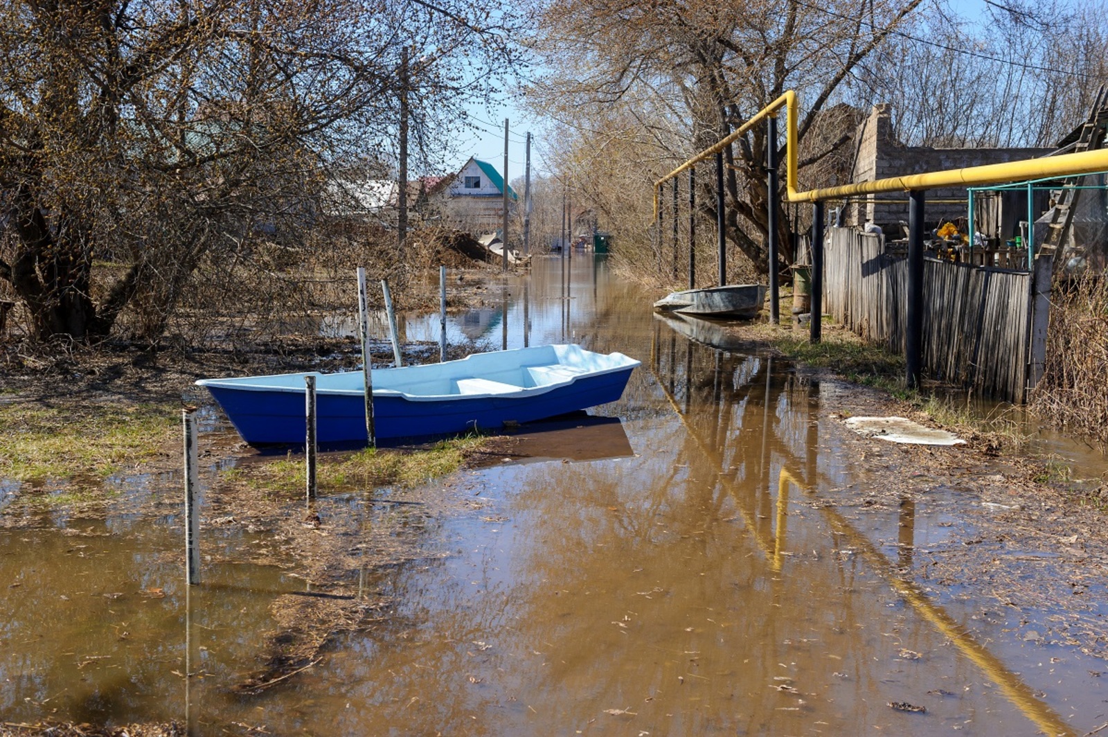 В Башкирии зафиксирован 81 случай подтопления талыми водами